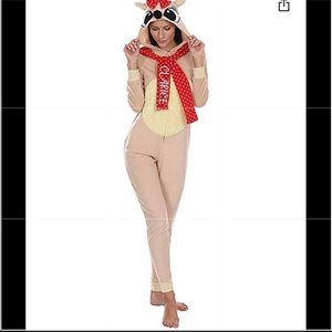 Clarice from Rudolf Christmas onesie
